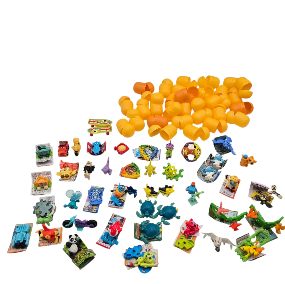 Kinder Egg Surprise Mini Toys Large Lot Of 40+